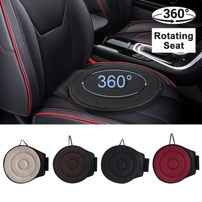 🪑 60% DE RÉDUCTION ! 🔥 Coussin d’Assise Pivotant 360° – Soulagement Lombaire, Réduction de la Pression & Mobilité Facile 🌟