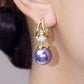 💎 60% DE RÉDUCTION ! 💎 Boucles d’oreilles Pendantes en Perles Étincelantes – Perles Synthétiques & Strass Scintillants pour un Éclat Intemporel ✨🌼
