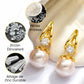 💎 60% DE RÉDUCTION ! 💎 Boucles d’oreilles Pendantes en Perles Étincelantes – Perles Synthétiques & Strass Scintillants pour un Éclat Intemporel ✨🌼