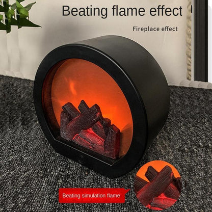 🎁 50% DE RÉDUCTION ! 🕯️ Lampe Lanterne LED Sans Flamme – Ambiance Cheminée Réaliste, Sécurisée & Rechargeable 🔋✨
