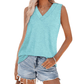 👚 OFFRE SPÉCIALE : 50% DE RÉDUCTION ! ☀️ Débardeur Femme Col V & Coupe Ample – Sans Manches, Ajusté & Tissu Respirant 🍹