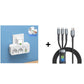 📢📢55% de réduction ! Adaptateur Secteur UE 4 Prises – Interrupteurs Indépendants, Design Compact & Sécurité Maximale 🏠🔌