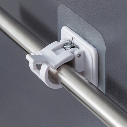 🎁 49% DE RÉDUCTION ! ✨ Supports de Tringle à Rideaux Réglables – Sans Perçage & Installation Facile (Lot de 2) 🏠