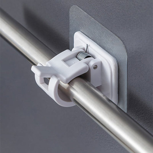 🎁 49% DE RÉDUCTION ! ✨ Supports de Tringle à Rideaux Réglables – Sans Perçage & Installation Facile (Lot de 2) 🏠