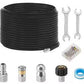 🚿Kit de Nettoyage Haute Pression 5800 PSI pour Égouts🛠️Buse Rotative et Flexible Renforcé pour Déboucher les Canalisations✨