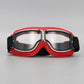 💎 50% DE RÉDUCTION ! 💎 Lunettes Moto Vintage – Protection UV, Anti-Buée & Compatible Sur-Lunettes 🥽🏍️