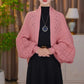 💞Veste-châle ajourée en maille tendance