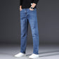 👖 PROMO LIMITÉE 50% DE RÉDUCTION ! 💥 Jean Homme Taille Haute Coupe Droite – Élastique, Respirant, Silhouette Flatteuse ✨
