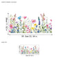 💎 50% DE RÉDUCTION ! 💎 Lot d’Autocollants Vitrophanie Bouquet de Fleurs – Double Face, Amovible Sans Résidu & Découpable à Souhait 🌸