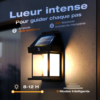 🔥 49% DE RÉDUCTION LIMITÉE ! Applique Murale Solaire – Détecteur de Mouvement, Étanche & Autonome 💡