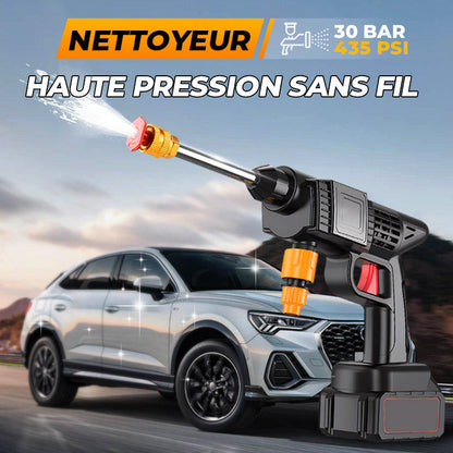 🚗 60 % de réduction ! 🧼 Nettoyeur Haute Pression Portable Sans Fil – Multifonction, Puissant & Batterie Lithium Rechargeable pour Voiture et Maison 💦