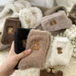 🐮 50 % de réduction ! Chaussettes pelucheuses à vache des Highlands – Cachemire, isolation thermique & broderie mignonne ! 🧦❄️