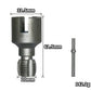 💎 Achetez 1, obtenez 1 GRATUIT ! 💎 Outil de Filetage Double pour Tuyaux PVC – Intérieur & Extérieur, Compatible Perceuse, Précis & Robuste 🛠️💧