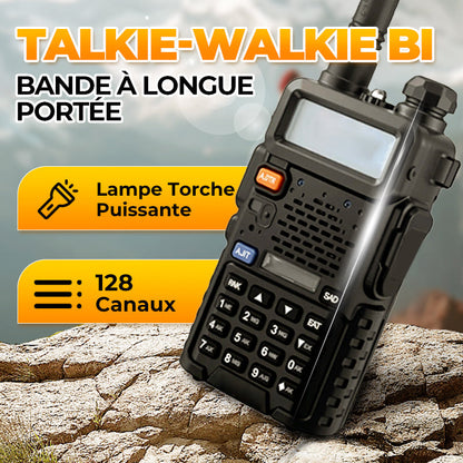 📢📢50 % de réduction !!! Radio amateur UV-5R – Portée longue, double bande VHF/UHF & fonction bidirectionnelle ! 🔥📡