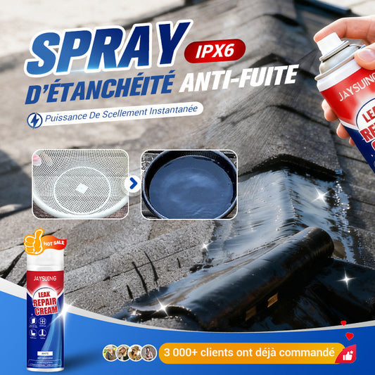 ⏳ 50 % de réduction ⚡ Spray d'étanchéité pour la réparation des fuites – Résultat instantané, sans outils ! 🛠️💧