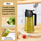 ✨ PROMO LIMITÉE 48% DE RÉDUCTION ! 🫒 Pulvérisateur et Distributeur d'Huile en Verre 2 en 1 – Large Ouverture, Contrôle Précis 🌿