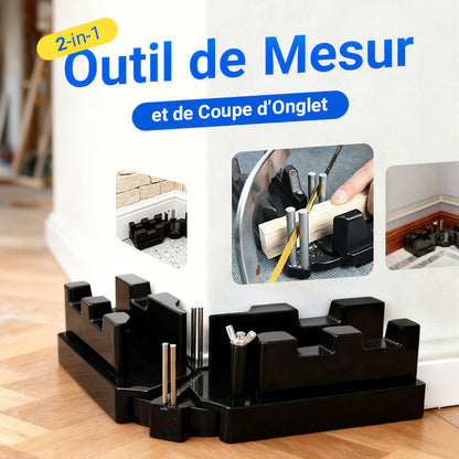 🔥 50 % de réduction ! ✨ Outil 2-en-1 mesure et coupe – précision maximale & gain de temps pour bricolage, menuiserie et DIY 📐🔧