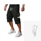 🩳 PROMO LIMITÉE 50% DE RÉDUCTION ! 🍃 Pantalon Cargo Capri Homme – Taille à Cordon, Tissu Respirant ✨
