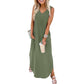 🏖️ PROMO FLASH : -50% ! 🔥 Robe d‘Été Femme Maxi – Légère, Fluide avec Poches & Fente Latérale pour Tous Vos Moments Soleil 👗