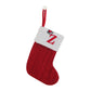🔥SOLDES -48 % DE RÉDUCTION🔥  Chaussettes en tricot douillettes, sac cadeau brodé en forme de bonbon, chaussette de Noël avec lettre