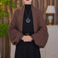 💞Veste-châle ajourée en maille tendance