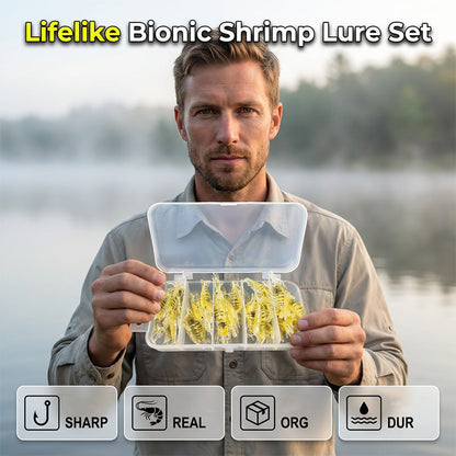 🌊 OFFRE DU JOUR -50% 🦐 Action Dynamique à la Récupération — Imite un Crustacé en Fuite