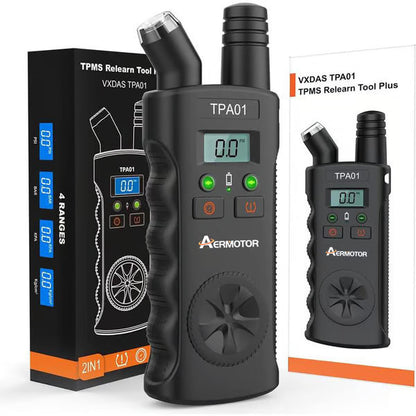🚗 PROMO LIMITÉE 50% DE RÉDUCTION ! ⚡ Outil TPMS 2‑en‑1 – Réinitialisation capteur, Jauge de pression numérique ✨