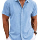👔 PROMO LIMITÉE 50% DE RÉDUCTION ! ✨ Chemise Newport Homme – Col Revers, Polyester Respirant, Style Polyvalent 🌊