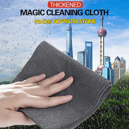 🧽50 % de réduction ! Chiffon Magique Épais pour le Nettoyage – 5 pièces, sans traces, sans produits chimiques, lavable à l’infini 🌊✨
