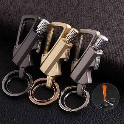 🔑 PROMO LIMITÉE 50% DE RÉDUCTION ! ✨ Briquet-Silex Porte-Clés – Étanche, Multifonction, Survie ✨