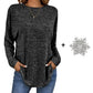 💎 60% DE RÉDUCTION ! 💎 Haut Décontracté à Manches Longues – Tricot Doux, Coupe Ample & Style Polyvalent pour Toutes les Morphologies 🌸🧥