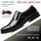 🔥 Vente chaude ! Chaussures Légères en Cuir pour Homme – Style Business Élégant, Semelle Antidérapante & Respirante – 50% de réduction ! 👞✨