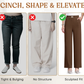👖 PROMO LIMITÉE 50% DE RÉDUCTION ! 💥 Pantalon Taille Haute Stretch – Souple, Doux, Confort Absolu ✨