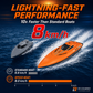 🚤 PROMO LIMITÉE 50% DE RÉDUCTION ! ⚡ Bateau RC à Double Moteur – Haute Vitesse, Télécommande 2.4 GHz, Étanche 🌊