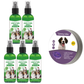 🐾 1 ACHETÉ, 1 OFFERT ! 🍃 Spray Naturel Anti-Puces & Anti-Tiques pour Animaux – Huile de Menthe Poivrée, Aloe Vera ✨