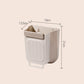 🗑️ 50% DE RÉDUCTION! 🧺 Poubelle Suspendue & Pliable Multifonctionnelle pour la Cuisine – Gain de Place, Robuste & Parfaite Pour Les Épluchures & Déchets Recyclables ♻️