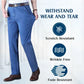 💎 60% DE RÉDUCTION ! 💎 Jeans Taille Haute à Coupe Droite pour Homme – Confort Toute la Journée, Style Intemporel & Polyvalent 👖✨