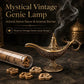 📢📢50% DE RÉDUCTION !! ⏰Brûle-encens Vintage Lampe de Génie Aladdin – Décoration Aromathérapie Inspirée d'Aladdin