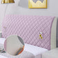 🛏️ LIMITÉ : JUSQU'À -50% ! Housse de Tête de Lit en Velours Rembourré – Installation Instantanée & Élégance ! 🎀