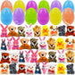 💎 50% DE RÉDUCTION ! 💎 Une Surprise dans Chaque Œuf 🥚 – 12/24/36 Mini Peluches Uniques, Couleurs Vives & Sans Bonbons 🐰✨
