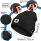 🎁 Offrez à votre bien-aimé ce chapeau Bluetooth 3-en-1 ! Bonnet tricoté avec lampe LED + écouteurs – Chaleur, musique & sécurité mains libres ❄️🎧💡