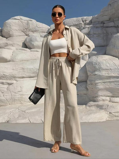 💎 -60% SUR L'ENSEMBLE DEUX PIÈCES FEMME ! 💎 Design Élégant, Tissu Léger & Coupe Flatteuse pour un Look d'Été Parfait ✨