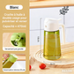 ✨ PROMO LIMITÉE 48% DE RÉDUCTION ! 🫒 Pulvérisateur et Distributeur d'Huile en Verre 2 en 1 – Large Ouverture, Contrôle Précis 🌿