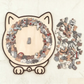🎅Soldes de Noël 55 % de réduction🐱Puzzle en bois représentant un chat aux couleurs Morandi, 135 pièces🎁