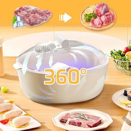 📢 55 % de réduction !!! ✨ Décongélateur rapide pour aliments – ABS/PP sain, dégivrage 3D sans micro-ondes ! 🥩❄️