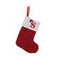 🔥SOLDES -48 % DE RÉDUCTION🔥  Chaussettes en tricot douillettes, sac cadeau brodé en forme de bonbon, chaussette de Noël avec lettre