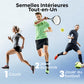 🔥 50% DE RÉDUCTION ! ✨ Semelles de Sport Unisexe - Absorption des Chocs, Confort Optimal pour Course et Quotidien 👟🔥