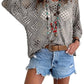 🌸 PROMO LIMITÉE 50% DE RÉDUCTION ! 🧶 Haut en Crochet Bohème pour Femme – Encore en V, Coupe Ample, Léger ☀️