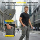 👖 PROMO LIMITÉE 50% DE RÉDUCTION ! ✨ Pantalon Cargo Jogger – Polyester, Taille Réglable, Poches ✨