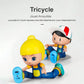 ⚡ PROMO 50 % DE RÉDUCTION ! 💣 Tricycle Acrobatique Enfant – Musique, Lumières, Poupée Amovible ✨